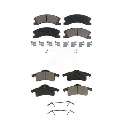 Kit de plaquettes de frein en céramique avant et arrière, pour Jeep Grand Cherokee KCX-100447