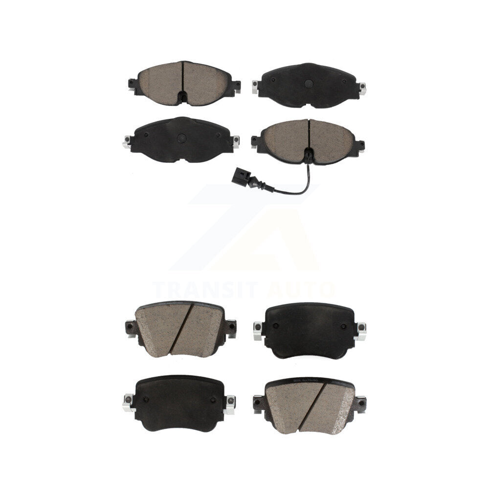 Kit de plaquettes de frein en céramique avant et arrière, pour Volkswagen Golf SportWagen GTI Alltrack