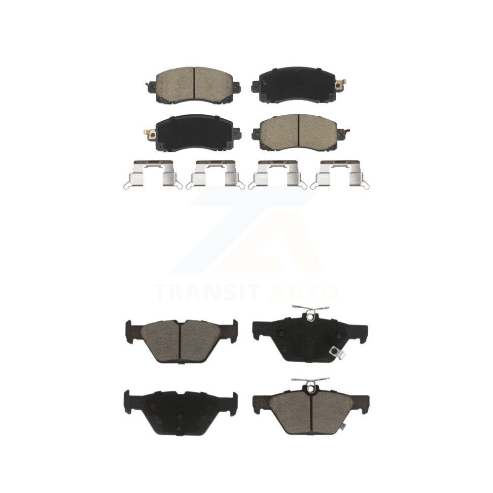 Kit de plaquettes de frein en céramique avant et arrière, pour Subaru Crosstrek Forester Outback Legacy