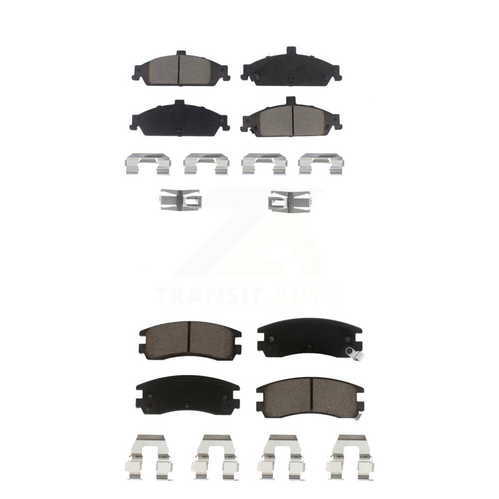 Kit de plaquettes de frein en céramique avant et arrière, pour Pontiac Grand Am Oldsmobile Alero Cutlass