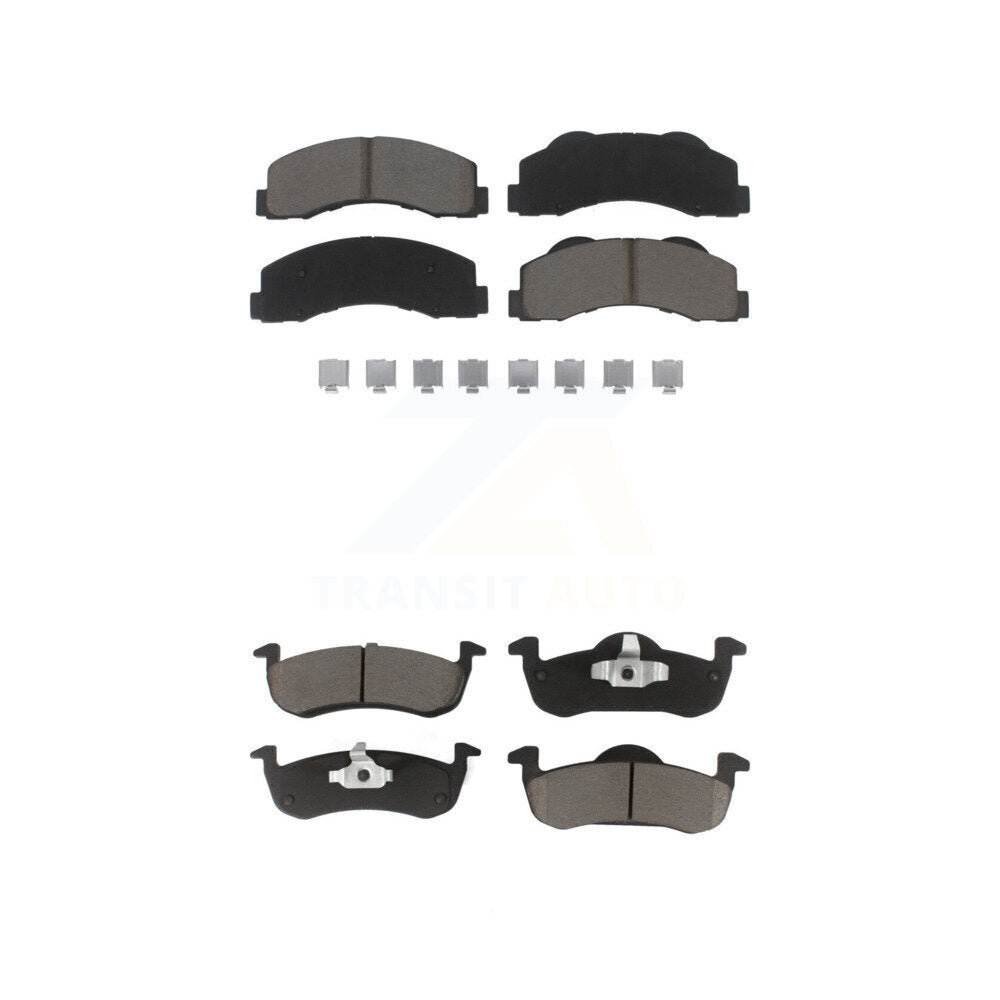 Kit de plaquettes de frein en céramique avant et arrière, pour Ford Expedition Lincoln Navigato 2010 – 2017