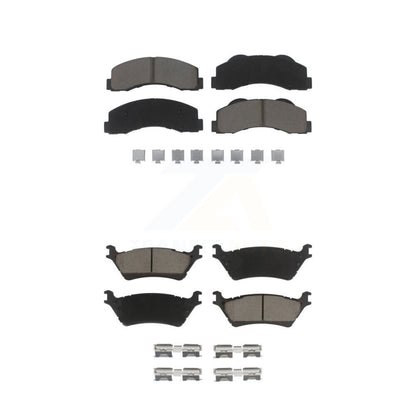 Kit de plaquettes de frein en céramique avant et arrière pour Ford F-150 KCX-100460