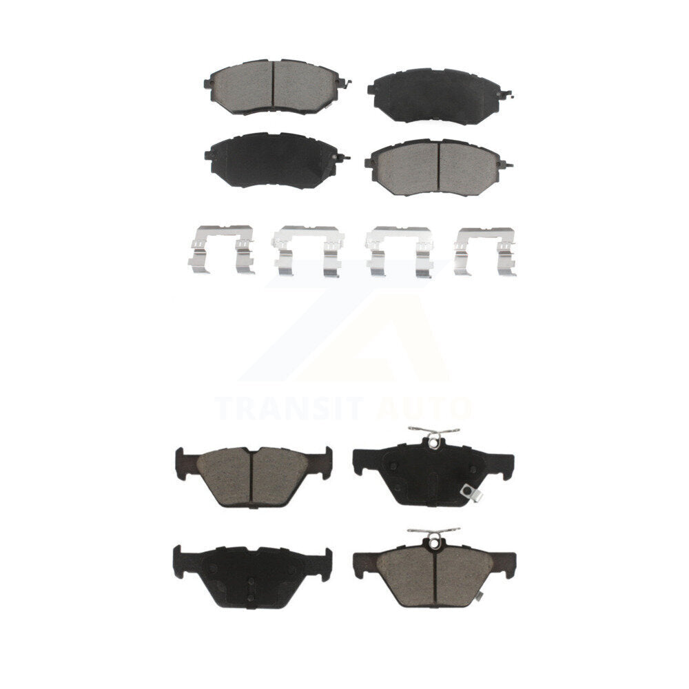 Kit de plaquettes de frein en céramique avant et arrière, pour Subaru Outback WRX Legacy KCX-100461