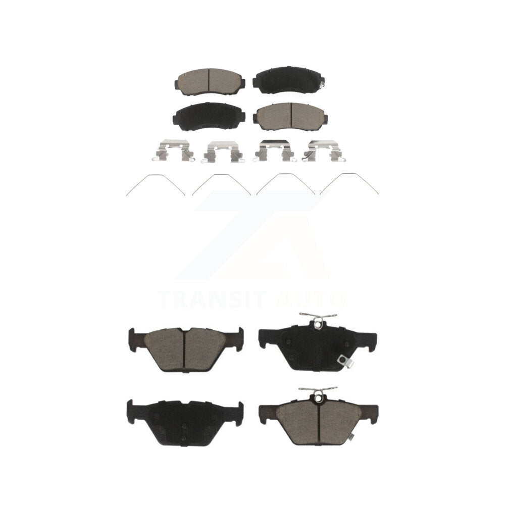 Kit de plaquettes de frein en céramique avant et arrière, pour Subaru Legacy 2016 – 2019, 2,5 l KCX-100462