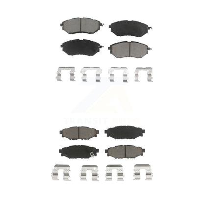 Kit de plaquettes de frein en céramique avant et arrière pour Subaru WRX KCX-100463