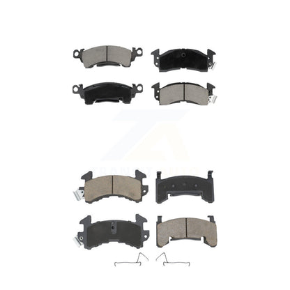 Kit de plaquettes de frein en céramique avant et arrière, pour Pontiac Firebird Cadillac DeVille Fleetwoo