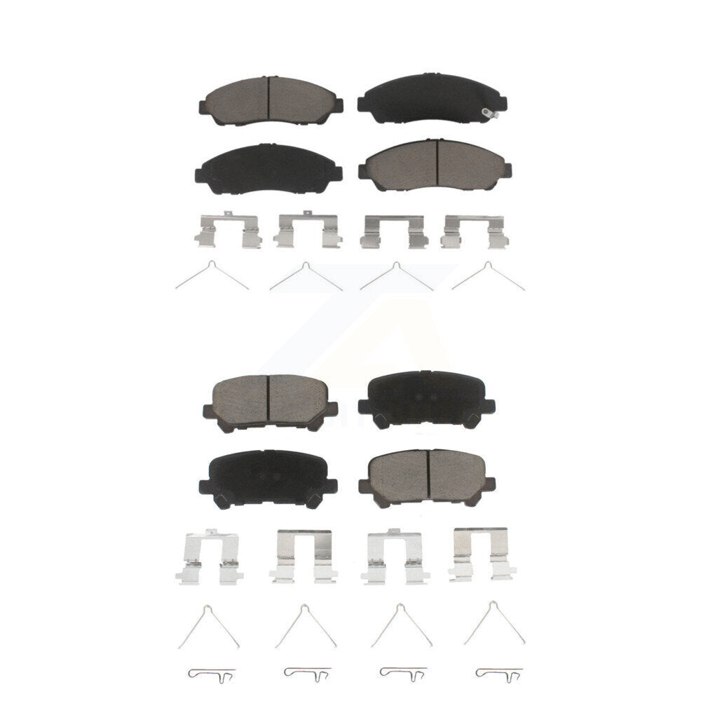 Kit de plaquettes de frein en céramique avant et arrière, pour Honda Pilot Acura MDX ZDX KCX-100465