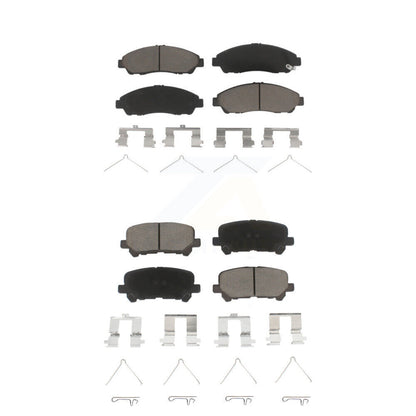 Kit de plaquettes de frein en céramique avant et arrière, pour Honda Pilot Acura MDX ZDX KCX-100465
