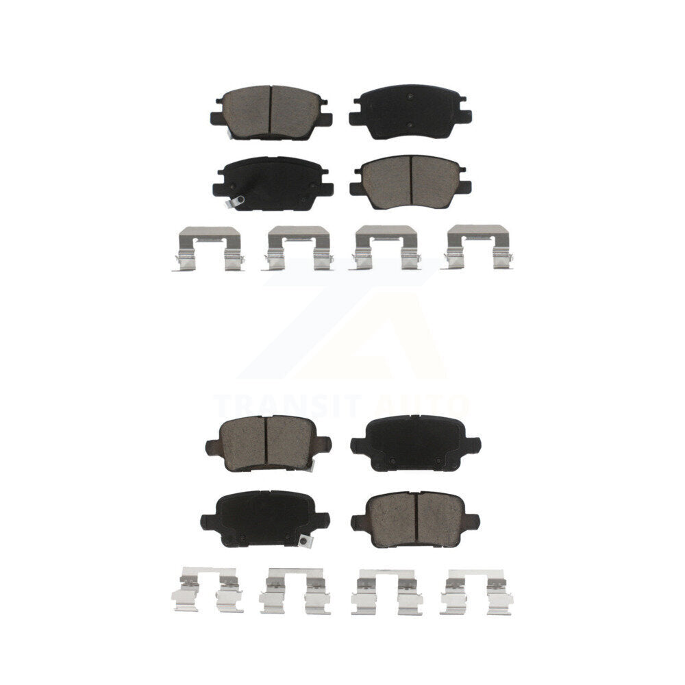 Kit de plaquettes de frein en céramique avant et arrière, pour Chevrolet Cruze Bolt EV Volt EUV