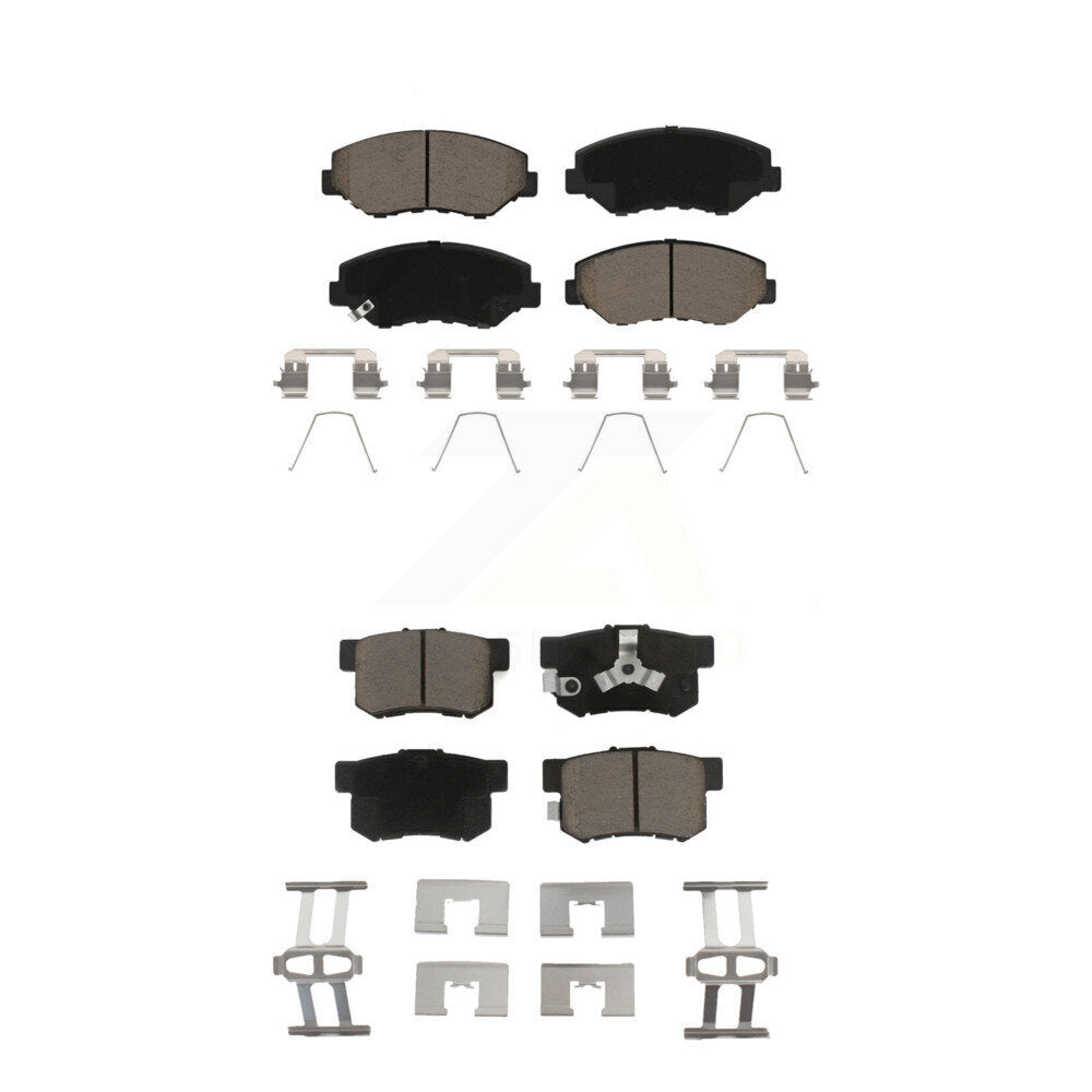 Kit de plaquettes de frein en céramique avant et arrière pour Honda CR-V KCX-100474