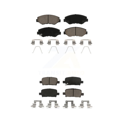 Kit de plaquettes de frein en céramique avant et arrière pour Honda Pilot 2003-2008 KCX-100475