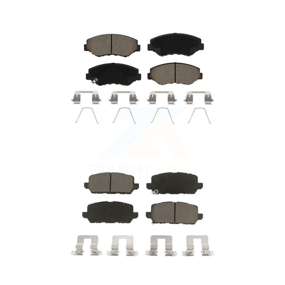 Kit de plaquettes de frein en céramique avant et arrière pour Honda CR-Z 2016 KCX-100476