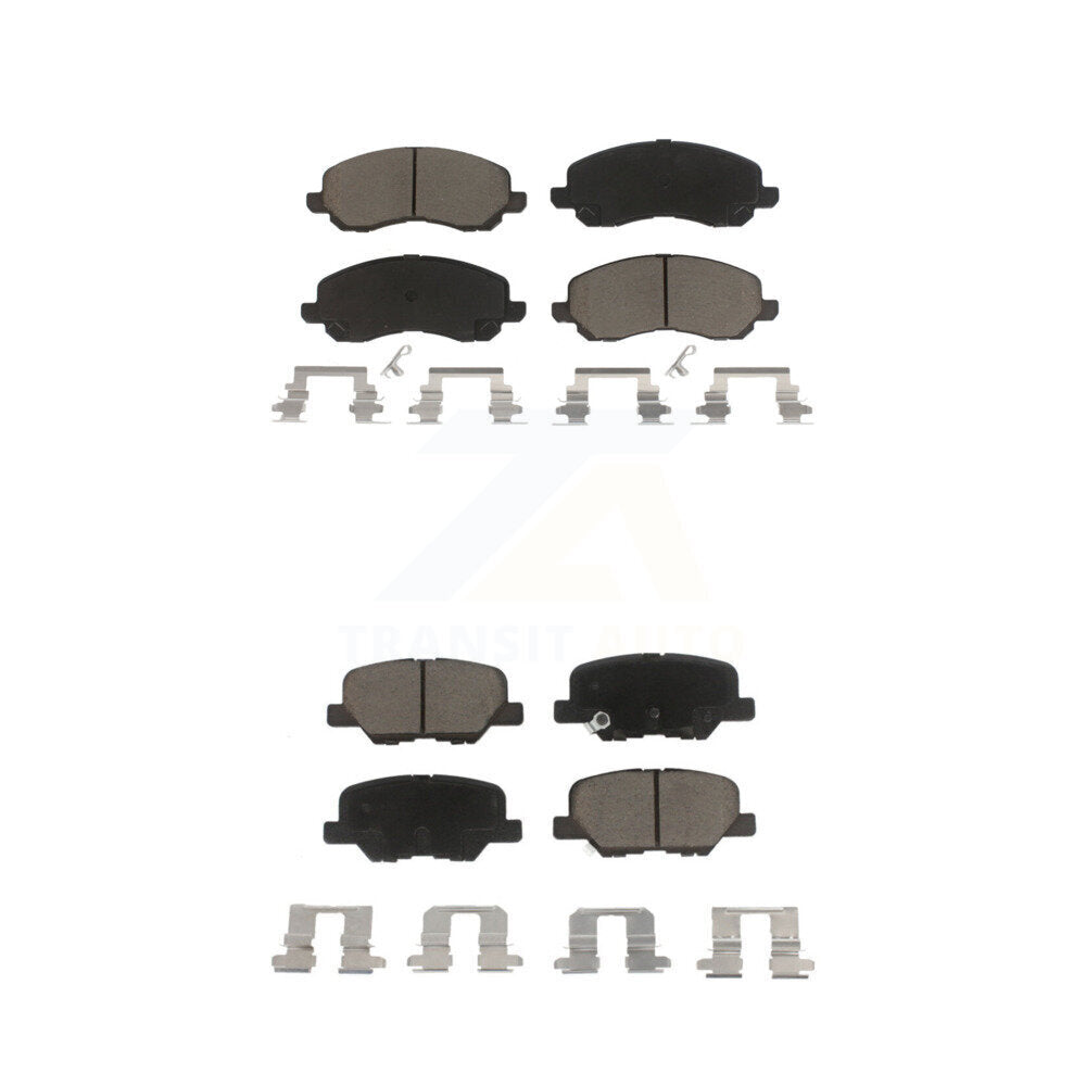 Kit de plaquettes de frein en céramique avant et arrière, pour Mitsubishi RVR Outlander Sport KCX-100477