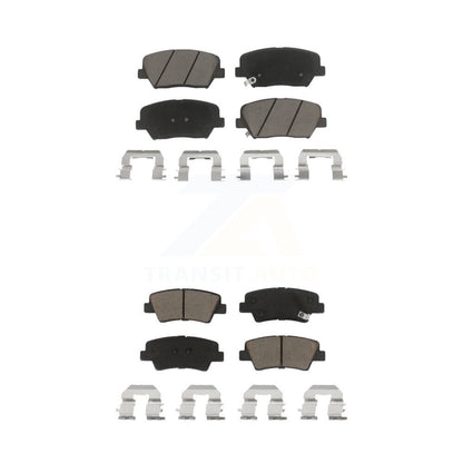 Kit de plaquettes de frein en céramique avant et arrière, pour Hyundai Azera 2012 – 2017 KCX-100481