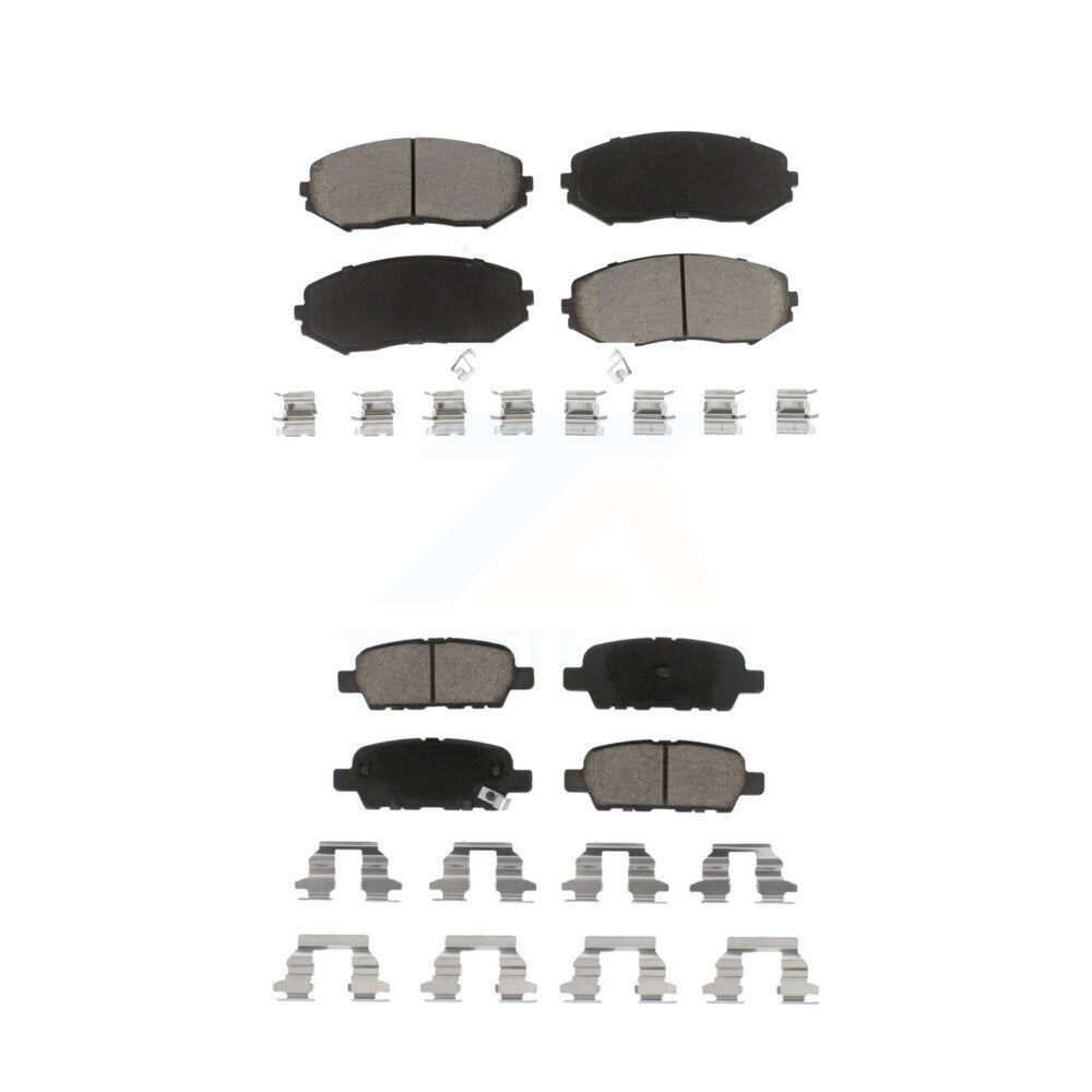Kit de plaquettes de frein en céramique avant et arrière, pour Suzuki Grand Vitara 2007 – 2013 KCX-100486