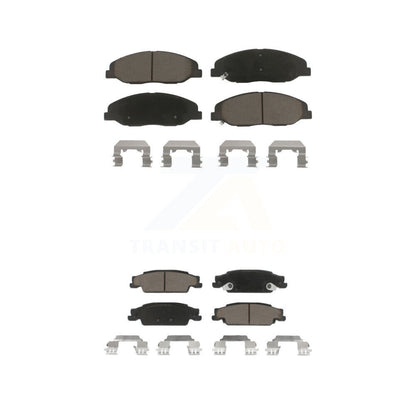 Kit de plaquettes de frein en céramique avant et arrière pour Cadillac STS 2009-2011 avec freins de base