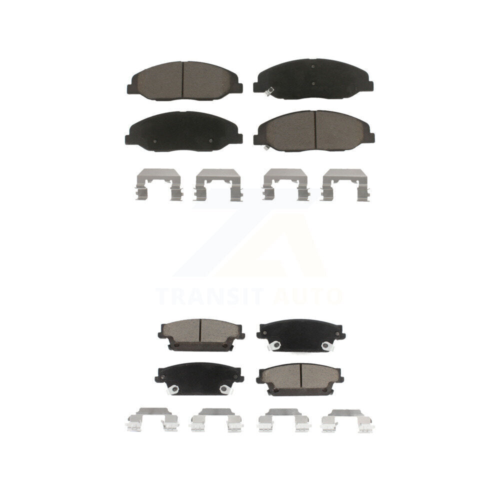 Kit de plaquettes de frein en céramique avant et arrière, pour Cadillac STS 09-11, avec frein de performance
