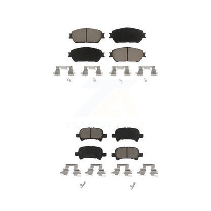 Kit de plaquettes de frein en céramique avant et arrière, pour Toyota Camry Solara Avalon KCX-100495