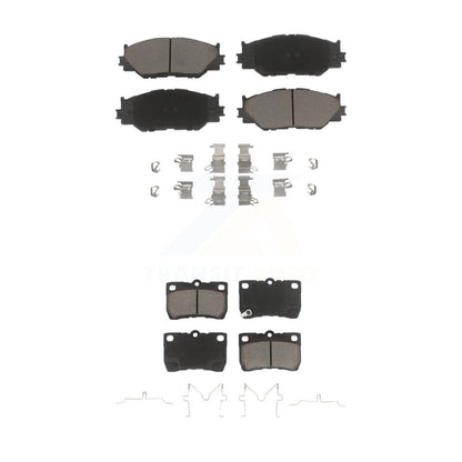 Kit de plaquettes de frein en céramique avant et arrière pour Lexus IS250 KCX-100498
