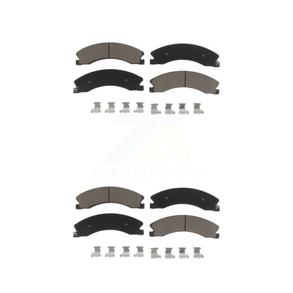 Kit de plaquettes de frein en céramique avant et arrière, pour GMC Chevrolet Sierra 2500 HD Silverado 350