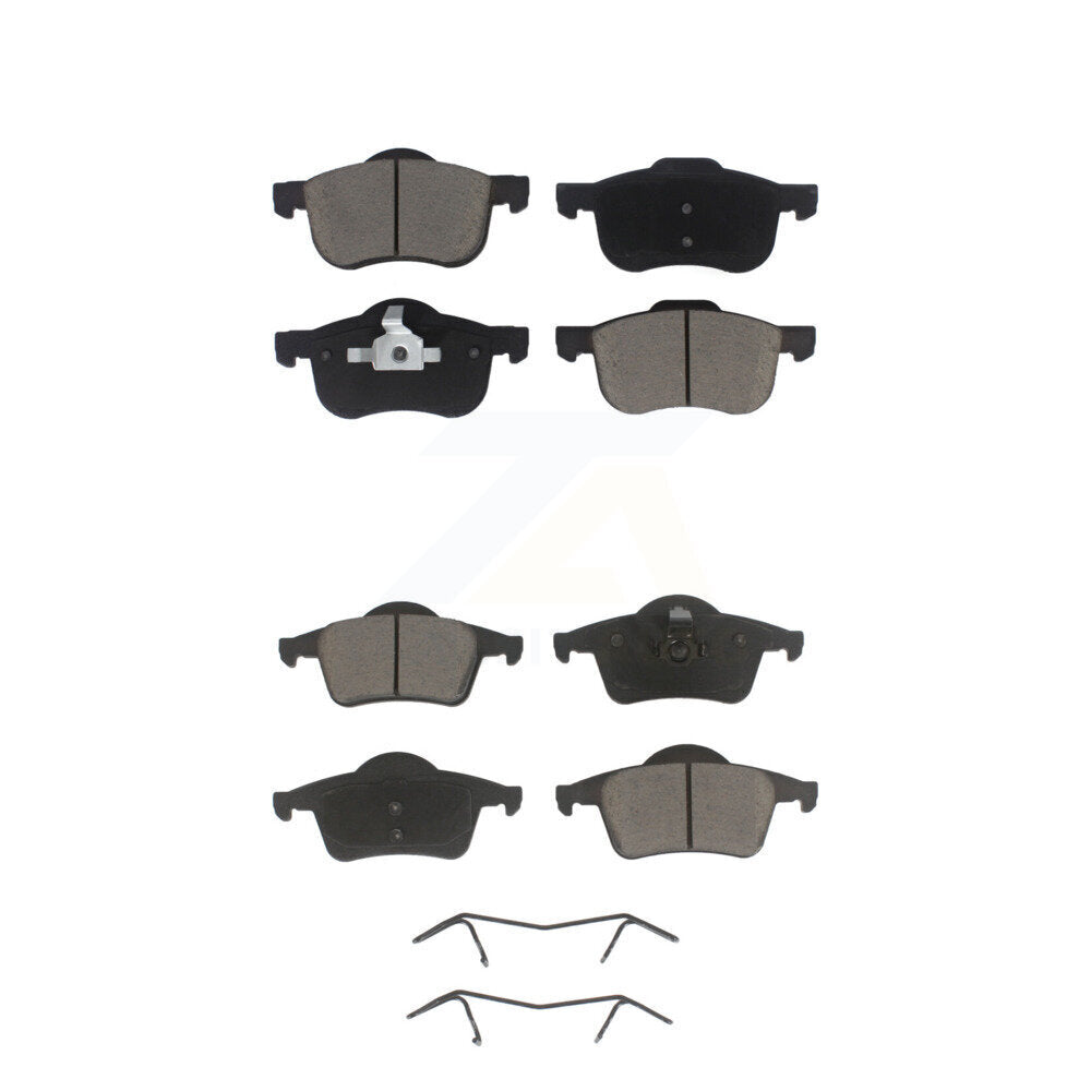 Kit de plaquettes de frein en céramique avant et arrière, pour Volvo S60 XC70 V70 S80 KCX-100503