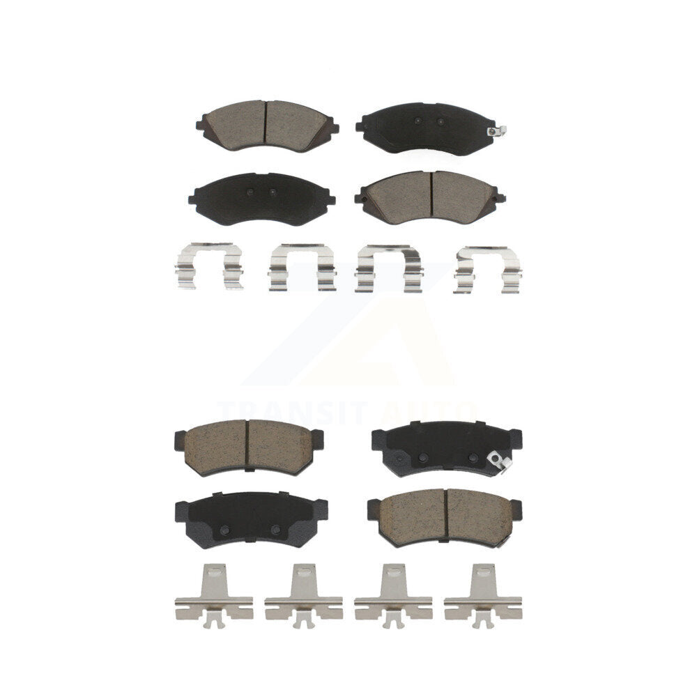 Kit de plaquettes de frein en céramique avant et arrière, pour Chevrolet Spark EV KCX-100506