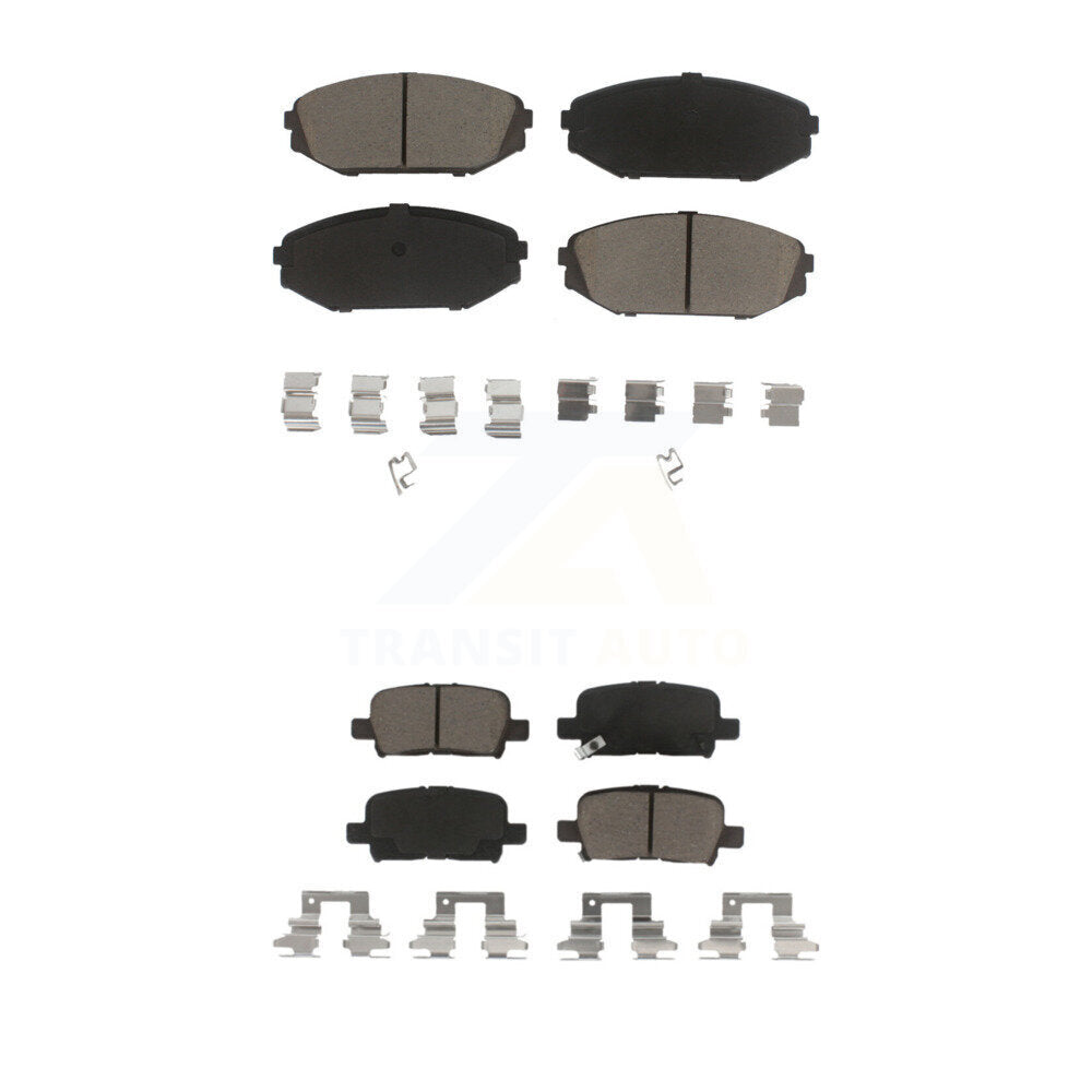 Kit de plaquettes de frein en céramique avant et arrière, pour Honda Odyssey Acura MDX KCX-100508