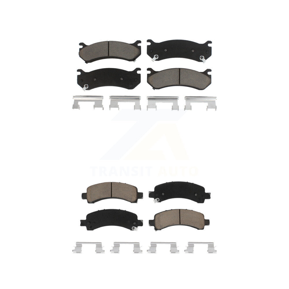 Kit de plaquettes de frein en céramique avant et arrière, pour Chevrolet Avalanche 1500 GMC Yukon Expres