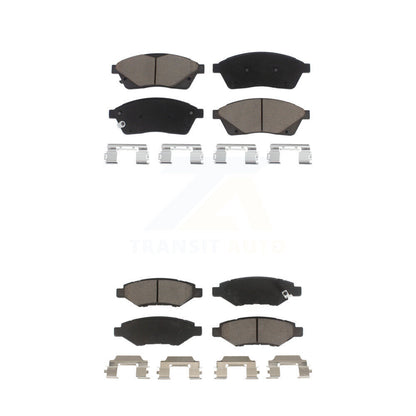 Kit de plaquettes de frein en céramique avant et arrière, pour Cadillac SRX Saab 9-4X KCX-100514