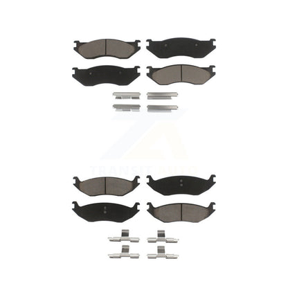 Kit de plaquettes de frein en céramique avant et arrière, pour Dodge Ram 1500 Durango Van KCX-100519