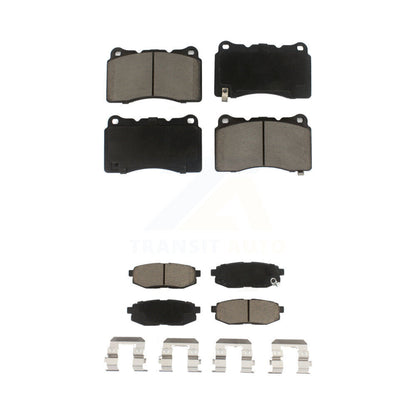 Kit de plaquettes de frein avant et arrière en céramique pour base Subaru BRZ 2017 avec freins Brembo