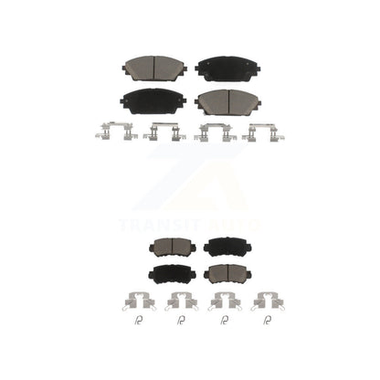 Kit de plaquettes de frein en céramique avant et arrière, pour Mazda CX-3 2016 – 2018 KCX-100524