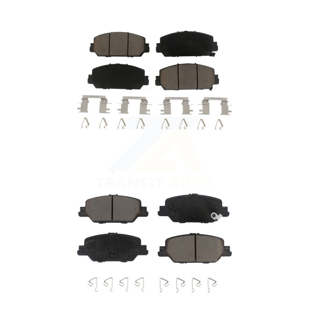 Kit de plaquettes de frein en céramique avant et arrière pour Honda CR-V KCX-100525