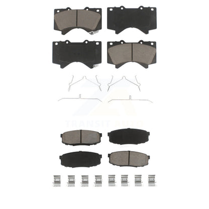 Kit de plaquettes de frein en céramique avant et arrière, pour Toyota Tundra Sequoia Lexus LX570 Land