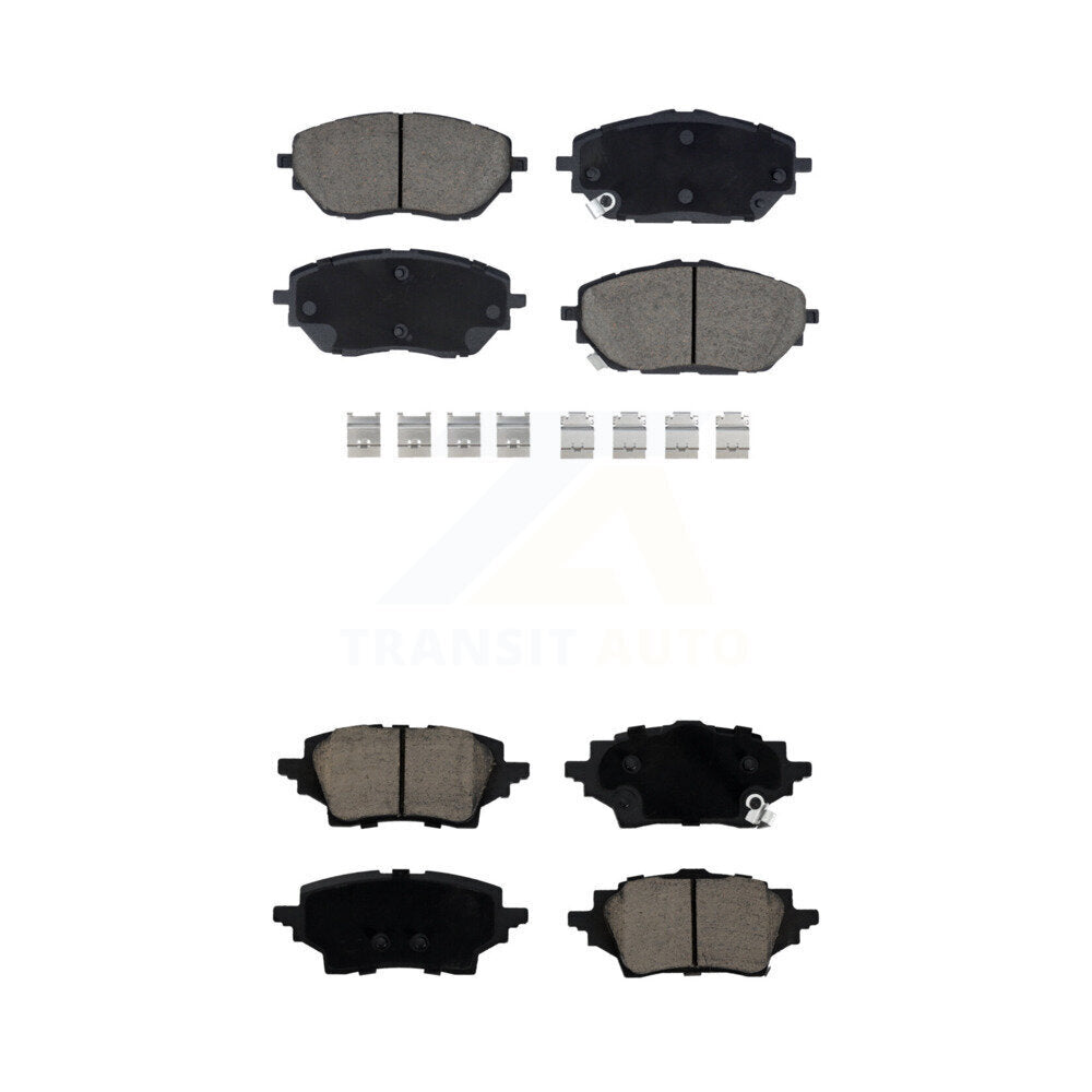 Kit de plaquettes de frein en céramique avant et arrière, pour Toyota C-HR KCX-100529
