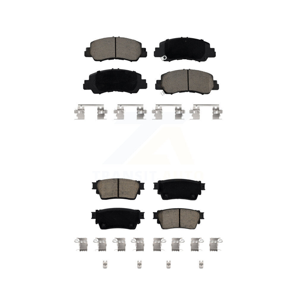 Kit de plaquettes de frein en céramique avant et arrière, pour Mitsubishi Eclipse Cross KCX-100530
