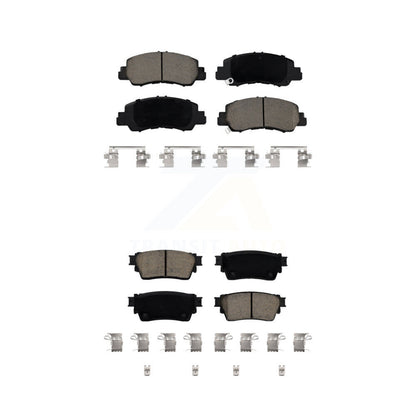 Kit de plaquettes de frein en céramique avant et arrière, pour Mitsubishi Eclipse Cross KCX-100530