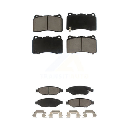 Kit de plaquettes de frein en céramique avant et arrière, pour Cadillac CTS avec étriers Brembo