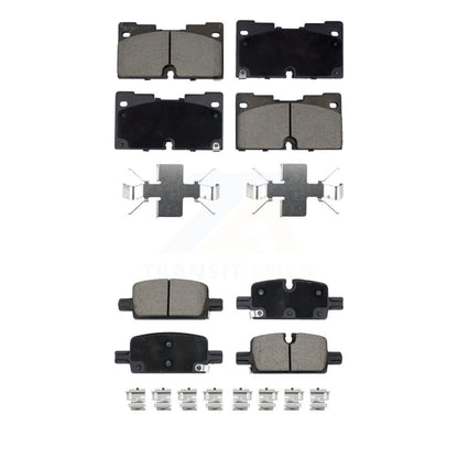 Kit de plaquettes de frein en céramique avant et arrière, pour GMC Chevrolet Silverado 1500 Sierra Yukon