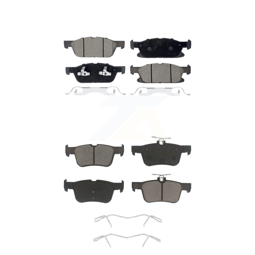 Kit de plaquettes de frein en céramique avant et arrière, pour Ford Edge Lincoln Nautilus KCX-100539