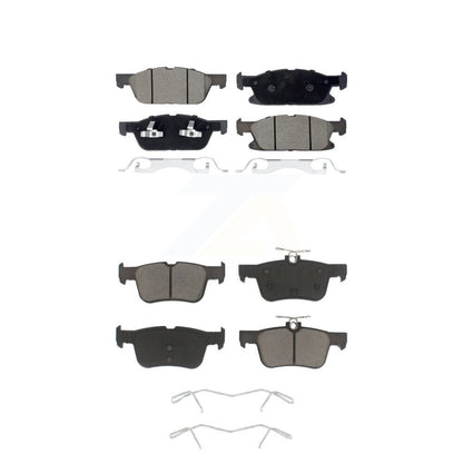 Kit de plaquettes de frein en céramique avant et arrière, pour Ford Edge Lincoln Nautilus KCX-100539