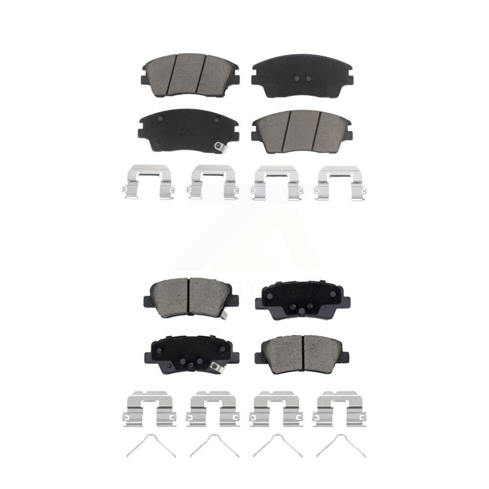 Kit de plaquettes de frein en céramique avant et arrière, pour Kia Sportage Hyundai Tucson KCX-100540