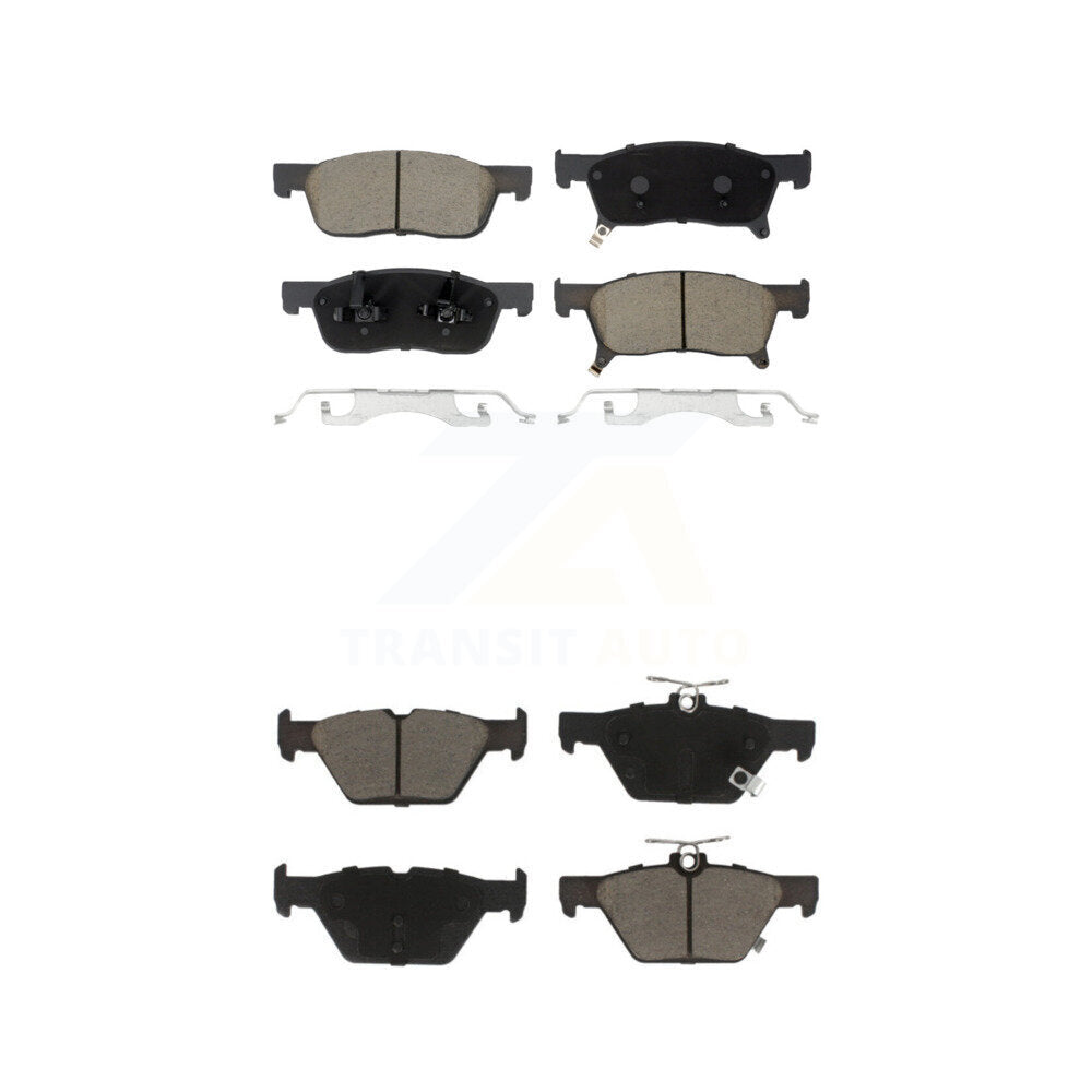 Kit de plaquettes de frein en céramique avant et arrière pour Subaru Ascent 2019-2024 KCX-100541