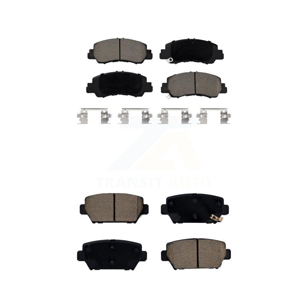 Kit de plaquettes de frein en céramique avant et arrière, pour Mitsubishi Eclipse Cross KCX-100542