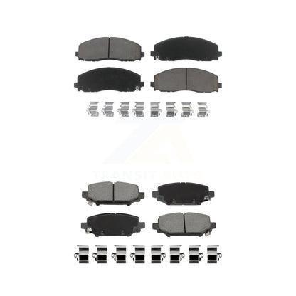 Kit de plaquettes de frein en céramique avant et arrière pour Jeep Wrangler KCX-100544