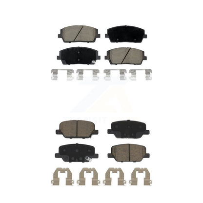 Kit de plaquettes de frein en céramique avant et arrière, pour Hyundai palissade Kia Telluride KCX-100548