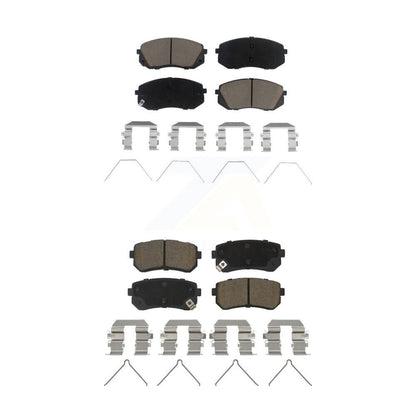 Kit de plaquettes de frein en céramique avant et arrière, pour Hyundai Kona Kia Seltos KCX-100555