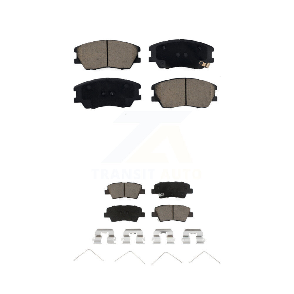 Kit de plaquettes de frein avant et arrière en céramique, pour Kia Soul turbocompressé 2020 – 2022, KCX-10056
