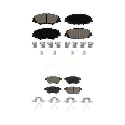 Kit de plaquettes de frein en céramique avant et arrière, pour Toyota Corolla Prius Prime KCX-100561