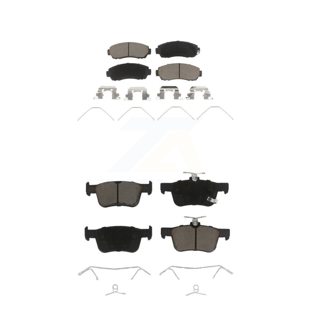 Kit de plaquettes de frein en céramique avant et arrière pour Acura RDX 2019-2021 KCX-100568